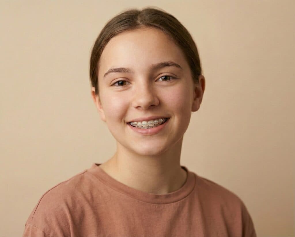 Teen orthodontic treatment